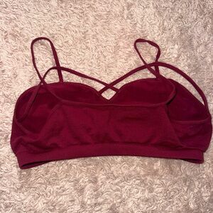 Nikibiki Deep Red Bandeau